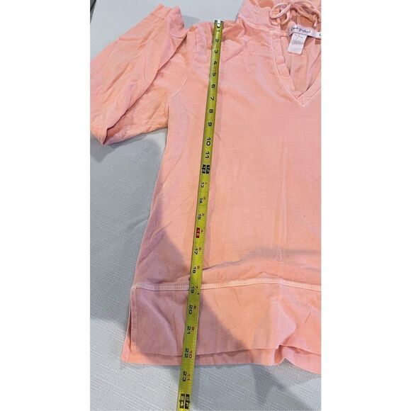 Fresh Produce Women's Hoodie Long Sleeve Pullover Sweatshirt Peach Size Small - Picture 5 of 10
